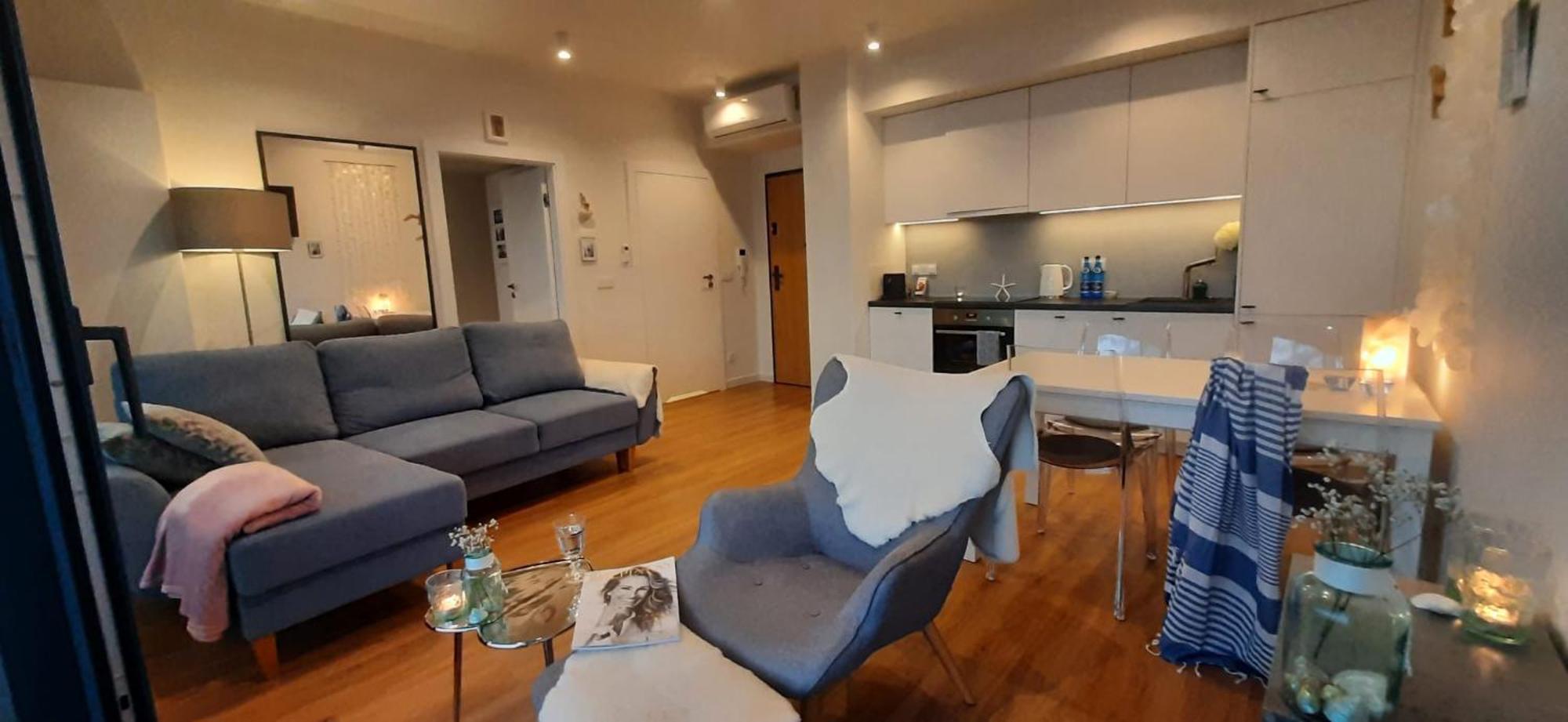 Apartament Morski Widok Nautic Park 51 Darlowko Esterno foto