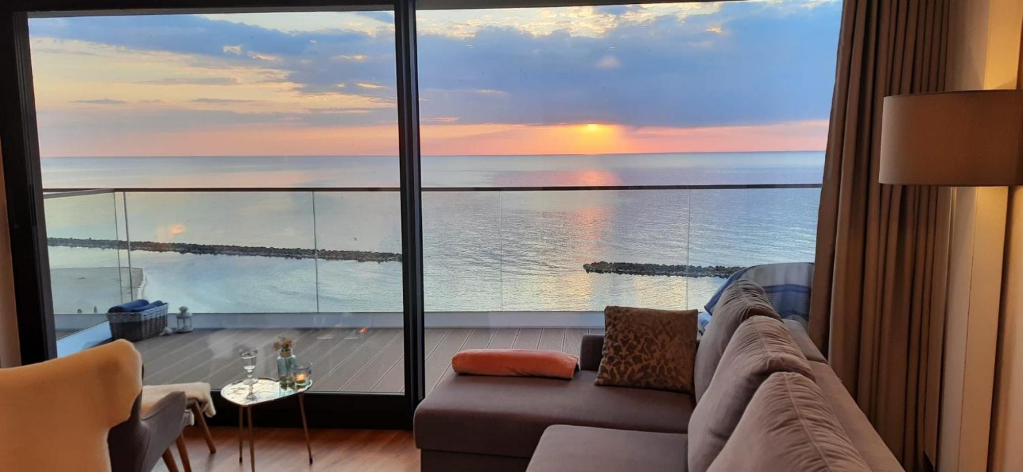 Apartament Morski Widok Nautic Park 51 Darlowko Esterno foto